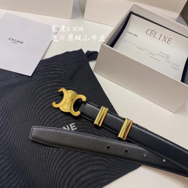 replica,repliche,fake,1:1,earrings,bracelet,ring,jewelry Cintura Celine larghezza 2,5 fibbia originale in oro