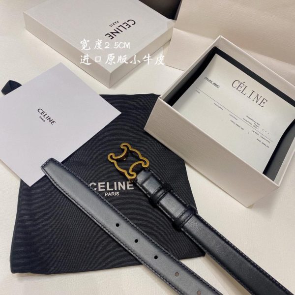 replica,repliche,fake,1:1,earrings,bracelet,ring,jewelry Cintura Celine larghezza 2,5 fibbia originale in oro