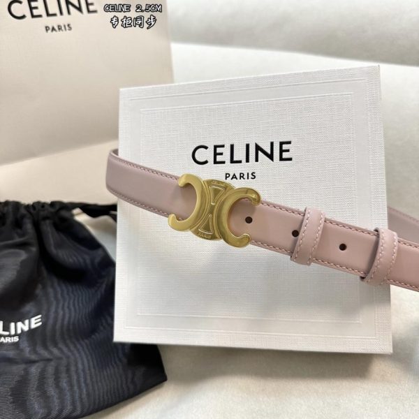 replica,repliche,fake,1:1,earrings,bracelet,ring,jewelry Cintura Celine larghezza 2,5 fibbia originale in oro