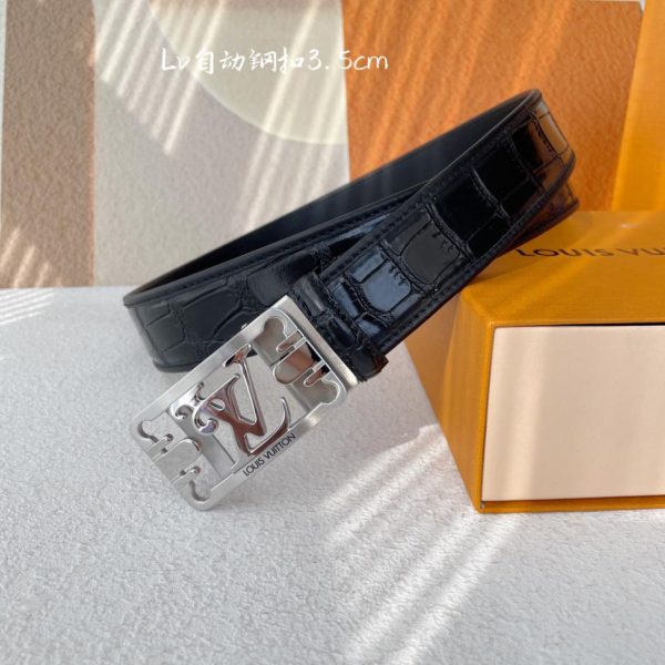 replica,repliche,fake,1:1,earrings,bracelet,ring,jewelry LOUIS VUITTON nuova larghezza in pelle di vitello importata 3.5