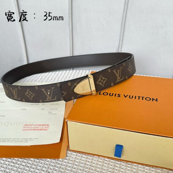 replica,repliche,fake,1:1,earrings,bracelet,ring,jewelry Cintura boutique da donna LOUIS VUITTON larghezza 35