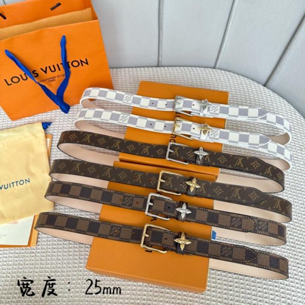 replica,repliche,fake,1:1,earrings,bracelet,ring,jewelry Cintura da donna LOUIS VUITTON larghezza 2,5