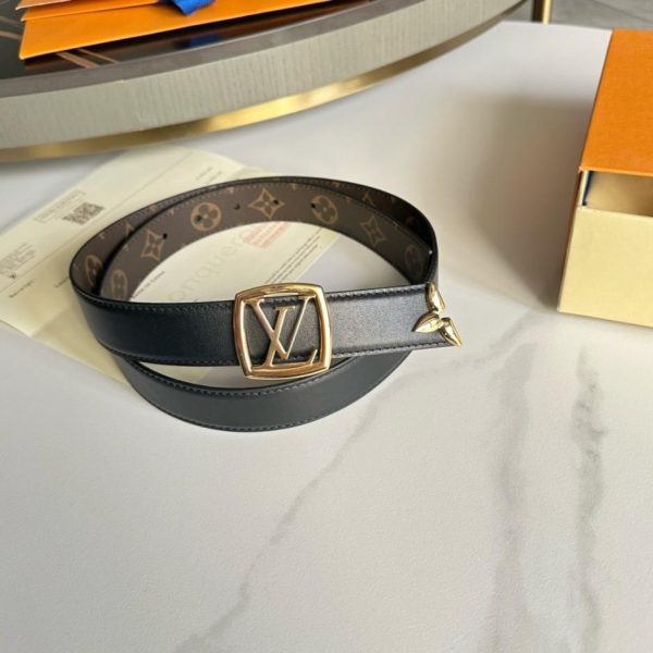 replica,repliche,fake,1:1,earrings,bracelet,ring,jewelry Cintura da donna LOUIS VUITTON in edizione speciale limitata larghezza 3.0