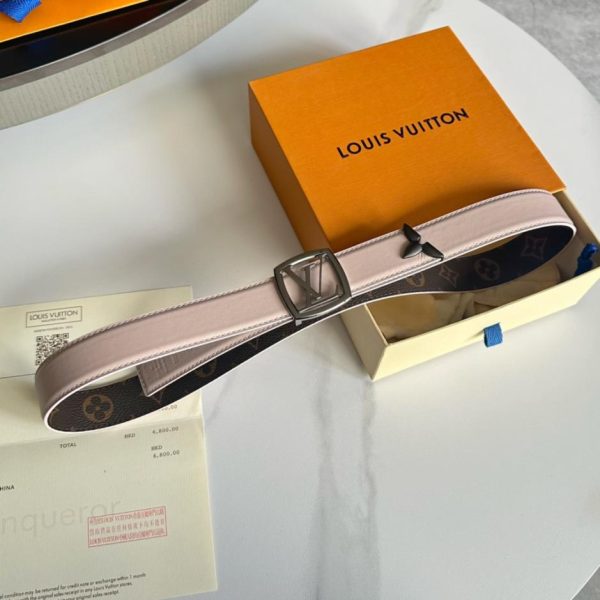 replica,repliche,fake,1:1,earrings,bracelet,ring,jewelry Cintura da donna LOUIS VUITTON in edizione speciale limitata larghezza 3.0