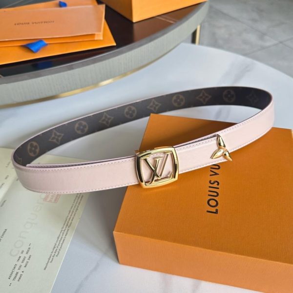 replica,repliche,fake,1:1,earrings,bracelet,ring,jewelry Cintura da donna LOUIS VUITTON in edizione speciale limitata larghezza 3.0
