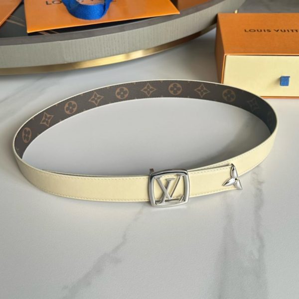 replica,repliche,fake,1:1,earrings,bracelet,ring,jewelry Cintura da donna LOUIS VUITTON in edizione speciale limitata larghezza 3.0