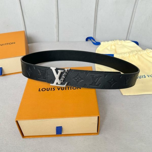 replica,repliche,fake,1:1,earrings,bracelet,ring,jewelry Cintura bifacciale LOUIS VUITTON OEiI larghezza 4.0