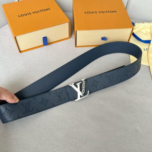 replica,repliche,fake,1:1,earrings,bracelet,ring,jewelry Cintura bifacciale LOUIS VUITTON OEiI larghezza 4.0