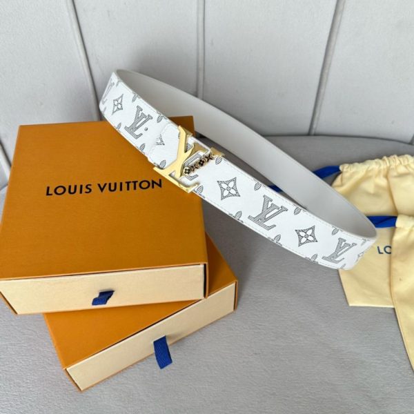 replica,repliche,fake,1:1,earrings,bracelet,ring,jewelry Cintura bifacciale LOUIS VUITTON OEiI larghezza 4.0