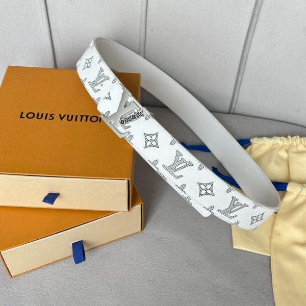 replica,repliche,fake,1:1,earrings,bracelet,ring,jewelry Cintura bifacciale LOUIS VUITTON OEiI larghezza 4.0