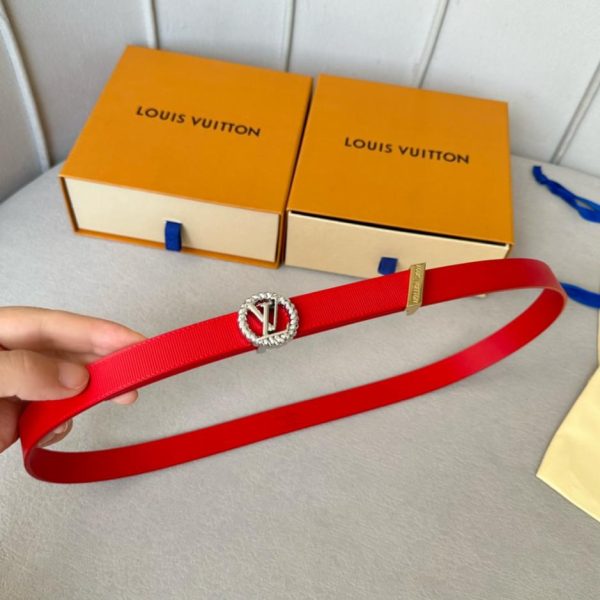 replica,repliche,fake,1:1,earrings,bracelet,ring,jewelry Cintura Classica da Donna LOUIS VUITTON Larghezza 20mm