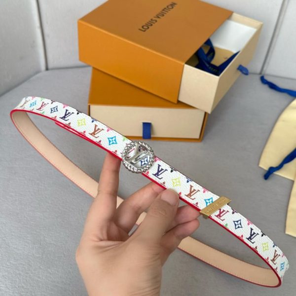 replica,repliche,fake,1:1,earrings,bracelet,ring,jewelry Cintura Classica da Donna LOUIS VUITTON Larghezza 20mm