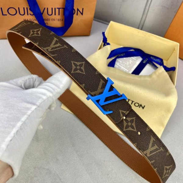 replica,repliche,fake,1:1,earrings,bracelet,ring,jewelry Cintura double face LOUIS VUITTON larghezza 3.0