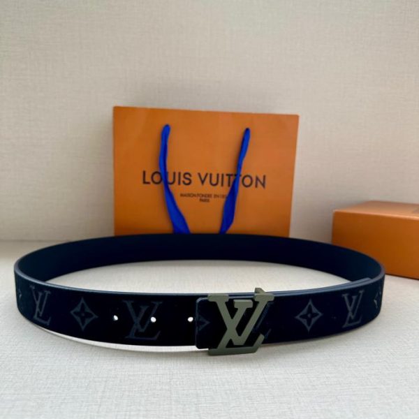 replica,repliche,fake,1:1,earrings,bracelet,ring,jewelry Cintura double face larga LOUIS VUITTON 3.4