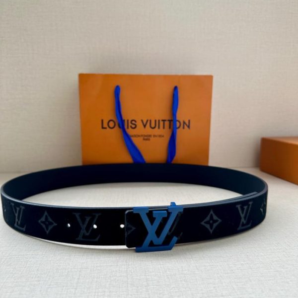 replica,repliche,fake,1:1,earrings,bracelet,ring,jewelry Cintura double face larga LOUIS VUITTON 3.4
