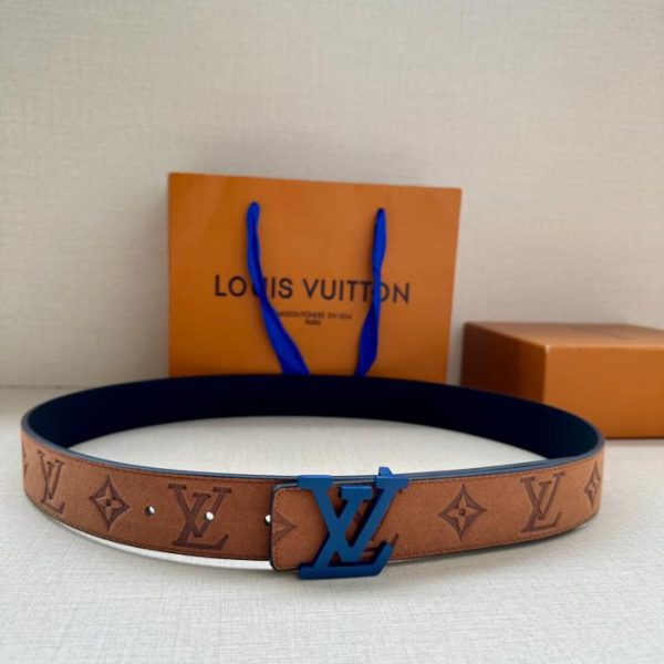 replica,repliche,fake,1:1,earrings,bracelet,ring,jewelry Cintura double face larga LOUIS VUITTON 3.4