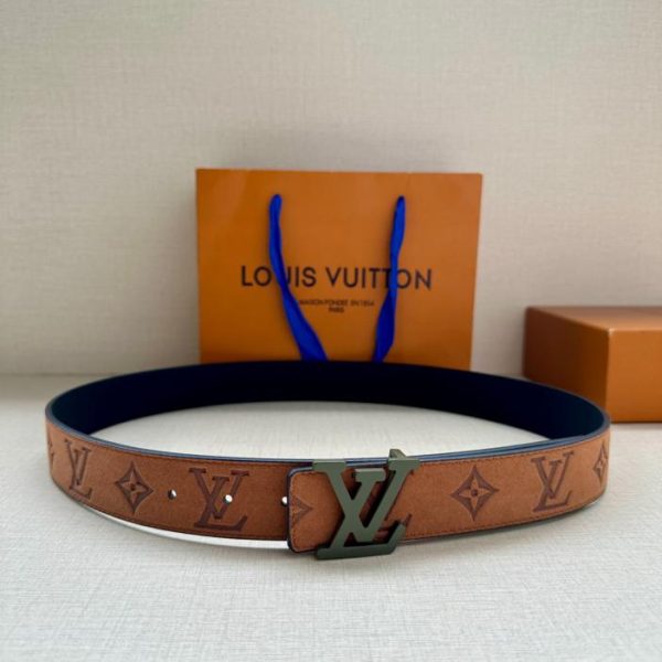 replica,repliche,fake,1:1,earrings,bracelet,ring,jewelry Cintura double face larga LOUIS VUITTON 3.4