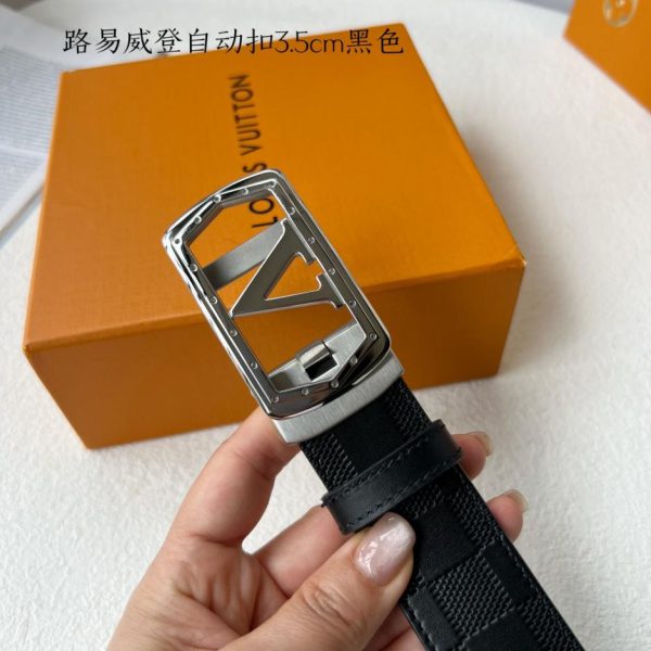 replica,repliche,fake,1:1,earrings,bracelet,ring,jewelry LOUIS VUITTON nuova larghezza in pelle di vitello importata 3.5