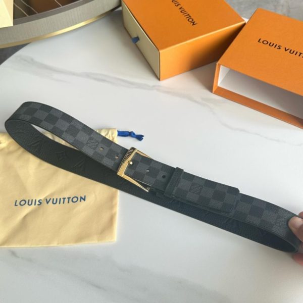 replica,repliche,fake,1:1,earrings,bracelet,ring,jewelry Cintura bifacciale LOUIS VUITTON OEiI larghezza 4.0