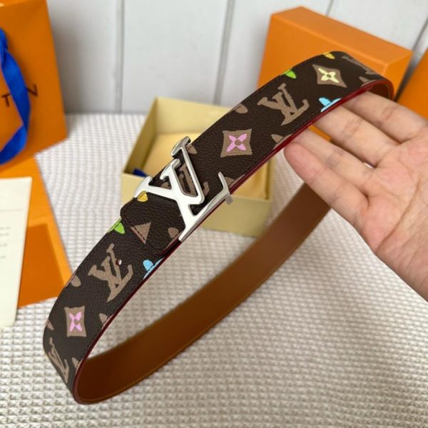 replica,repliche,fake,1:1,earrings,bracelet,ring,jewelry Nuova cintura LOUIS VUITTON da uomo 4.0