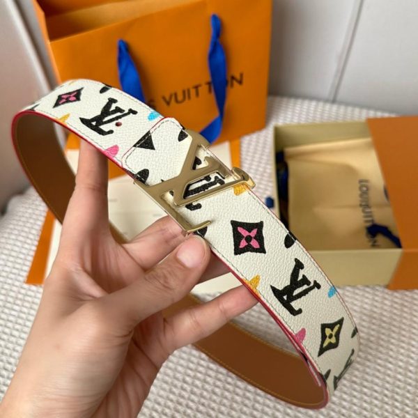 replica,repliche,fake,1:1,earrings,bracelet,ring,jewelry Nuova cintura LOUIS VUITTON da uomo 4.0