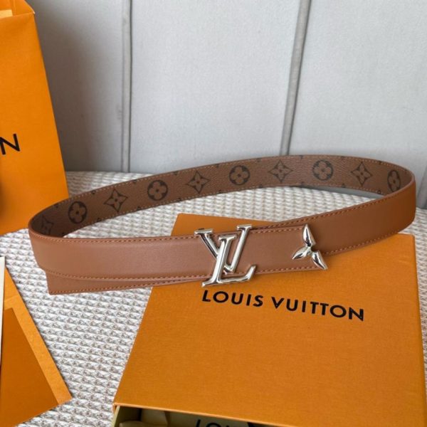 replica,repliche,fake,1:1,earrings,bracelet,ring,jewelry Cintura da donna LOUIS VUITTON in edizione speciale limitata larghezza 3.0