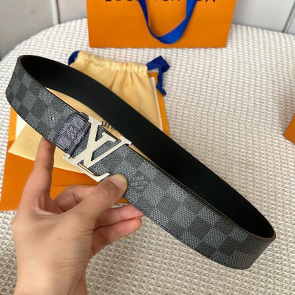 LOUIS VUITTON originale singola larghezza 4.0 disponibile bifacciale