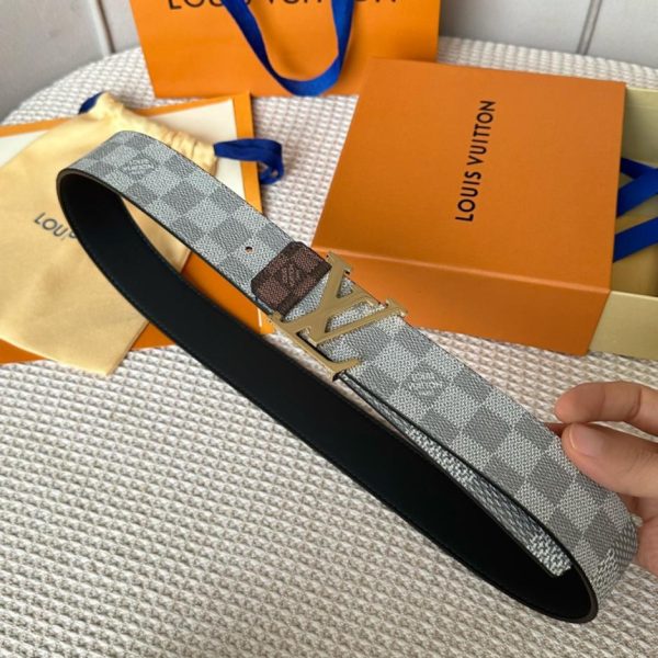 LOUIS VUITTON originale singola larghezza 4.0 disponibile bifacciale