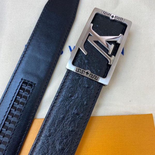 replica,repliche,fake,1:1,earrings,bracelet,ring,jewelry Cintura automatica da uomo LOUIS VUITTON – Larghezza 34 mm