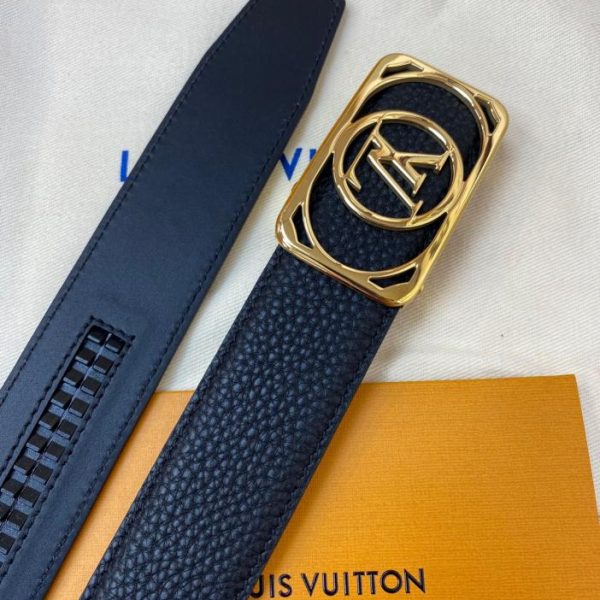 replica,repliche,fake,1:1,earrings,bracelet,ring,jewelry Cintura automatica da uomo LOUIS VUITTON – Larghezza 34 mm