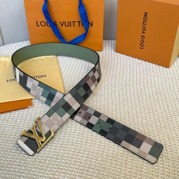 replica,repliche,fake,1:1,earrings,bracelet,ring,jewelry Nuova cintura LOUIS VUITTON da uomo
