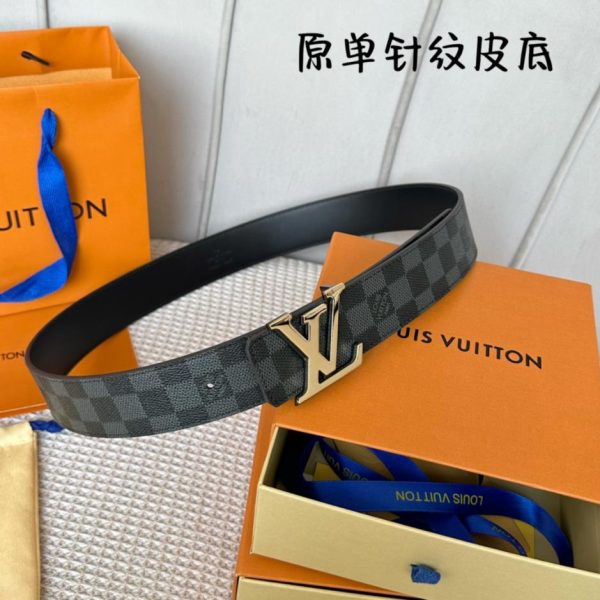 replica,repliche,fake,1:1,earrings,bracelet,ring,jewelry Cintura LOUIS VUITTON larghezza 40 double face