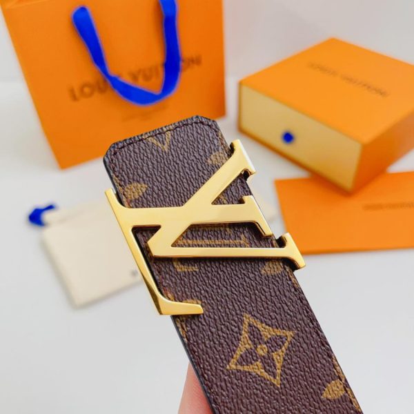 replica,repliche,fake,1:1,earrings,bracelet,ring,jewelry Cintura classica LOUIS VUITTON larghezza 4.0