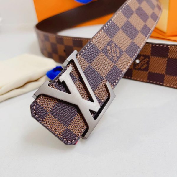 replica,repliche,fake,1:1,earrings,bracelet,ring,jewelry Cintura classica LOUIS VUITTON larghezza 4.0