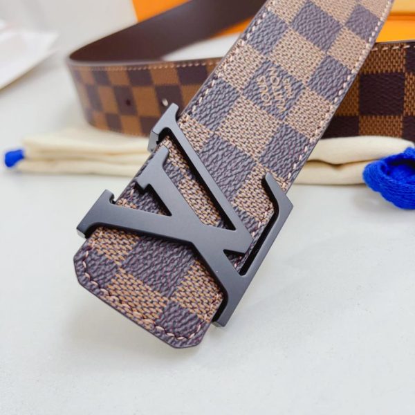 replica,repliche,fake,1:1,earrings,bracelet,ring,jewelry Cintura classica LOUIS VUITTON larghezza 4.0