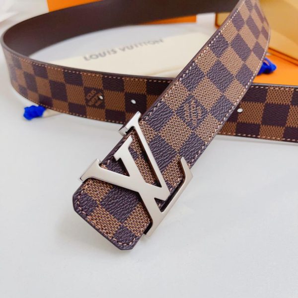 replica,repliche,fake,1:1,earrings,bracelet,ring,jewelry Cintura classica LOUIS VUITTON larghezza 4.0