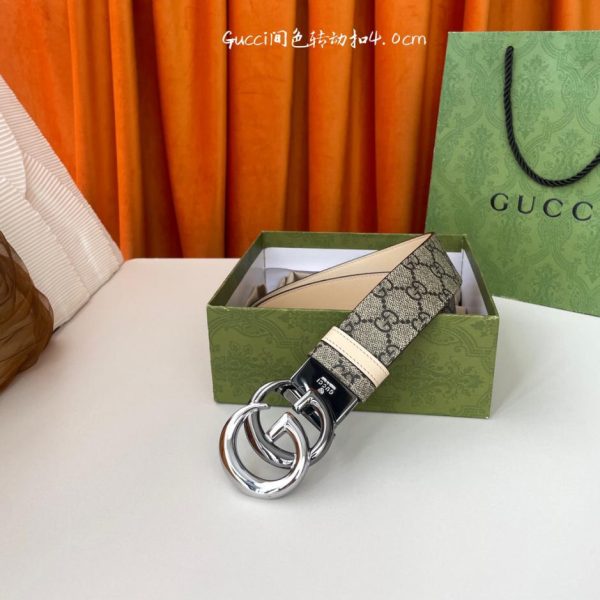 replica,repliche,fake,1:1,earrings,bracelet,ring,jewelry Nuova cintura Gucci stampata in pvc