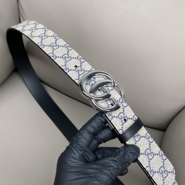 replica,repliche,fake,1:1,earrings,bracelet,ring,jewelry Cintura reversibile Gucci 3.7