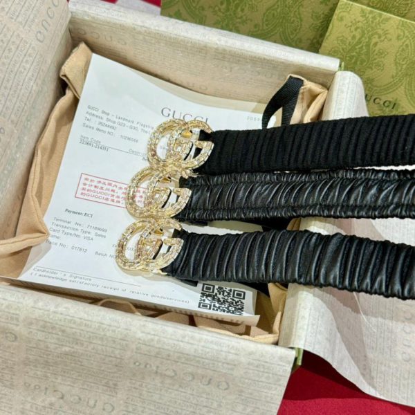 replica,repliche,fake,1:1,earrings,bracelet,ring,jewelry Gucci fibbia doppia G larghezza 2.0