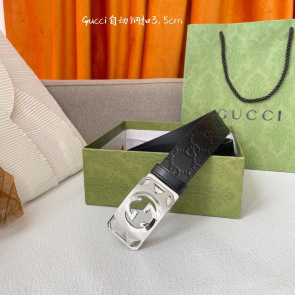 replica,repliche,fake,1:1,earrings,bracelet,ring,jewelry Gucci pelle di vitello importata larghezza 3,5 cm