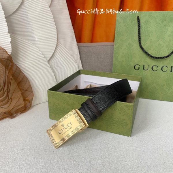 replica,repliche,fake,1:1,earrings,bracelet,ring,jewelry Gucci pelle di vitello importata larghezza 3,5 cm