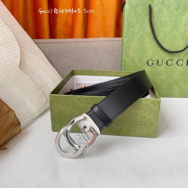 replica,repliche,fake,1:1,earrings,bracelet,ring,jewelry Gucci pelle di vitello importata larghezza 3,5 cm