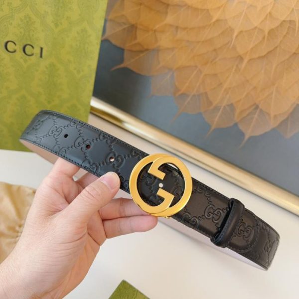 replica,repliche,fake,1:1,earrings,bracelet,ring,jewelry GUCCI nuovo incastro doppio G4.0cm