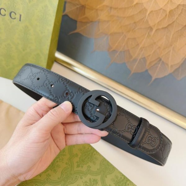 replica,repliche,fake,1:1,earrings,bracelet,ring,jewelry GUCCI nuovo incastro doppio G4.0cm