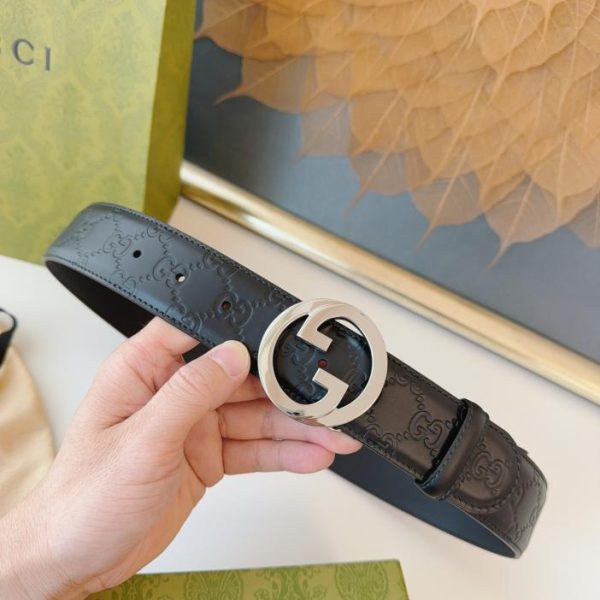 replica,repliche,fake,1:1,earrings,bracelet,ring,jewelry GUCCI nuovo incastro doppio G4.0cm