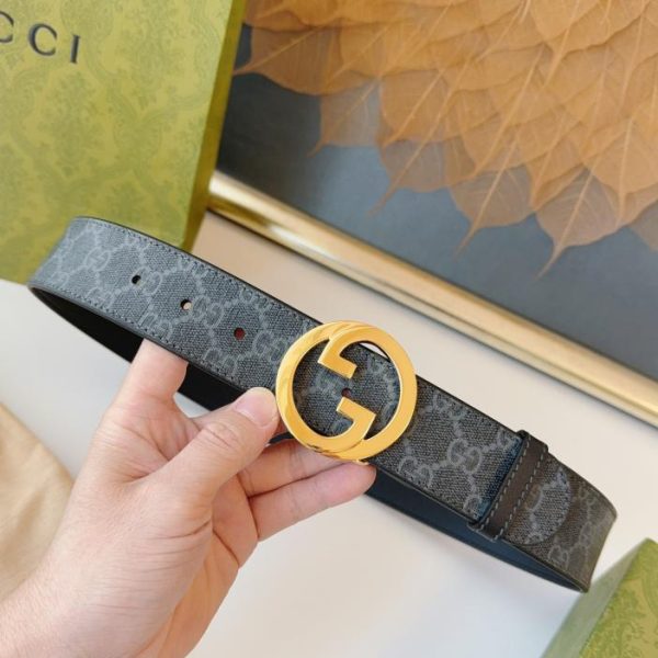 replica,repliche,fake,1:1,earrings,bracelet,ring,jewelry GUCCI nuovo incastro doppio G4.0cm