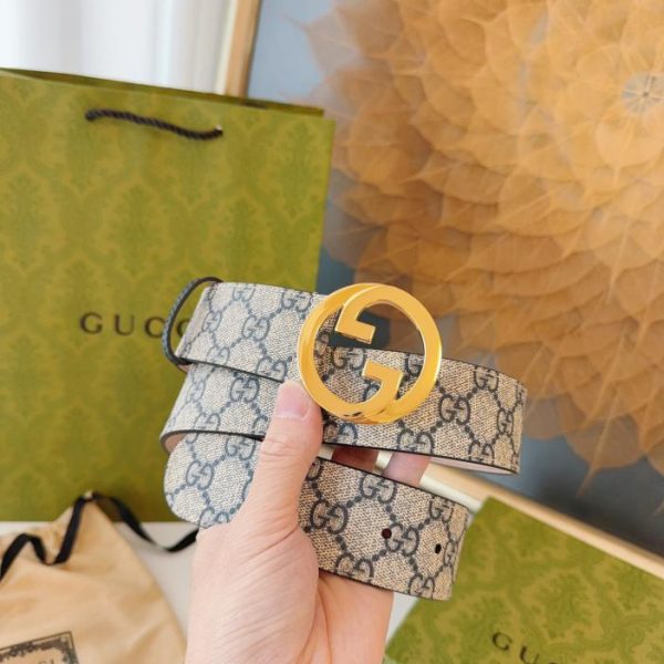 replica,repliche,fake,1:1,earrings,bracelet,ring,jewelry GUCCI nuovo incastro doppio G4.0cm