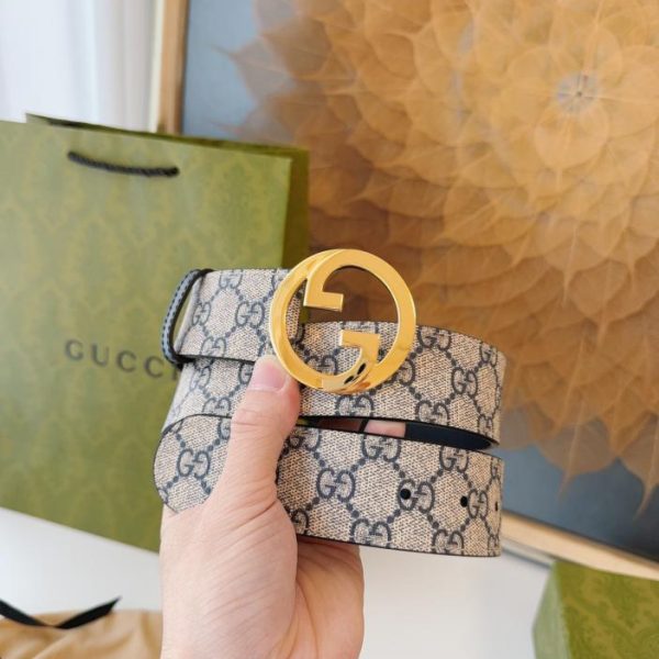 replica,repliche,fake,1:1,earrings,bracelet,ring,jewelry GUCCI nuovo incastro doppio G4.0cm