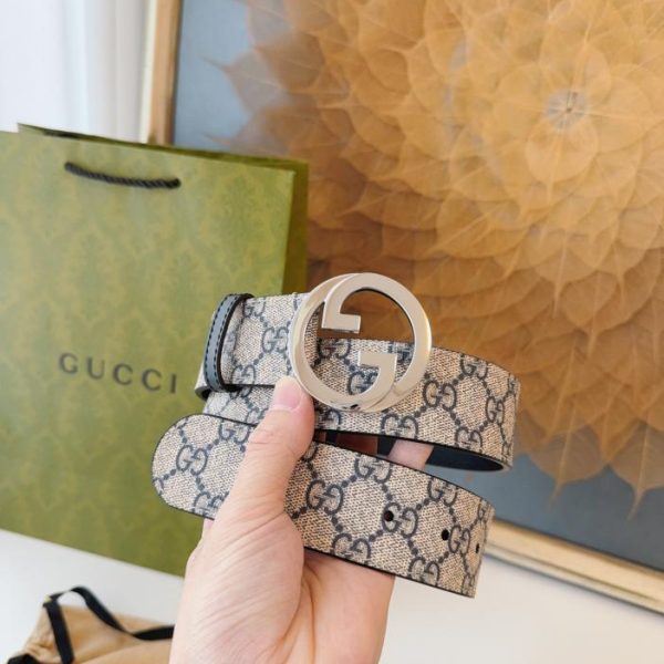 replica,repliche,fake,1:1,earrings,bracelet,ring,jewelry GUCCI nuovo incastro doppio G4.0cm