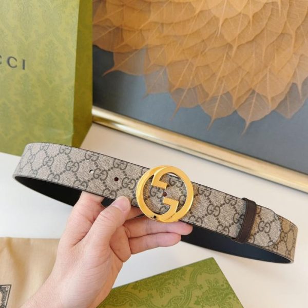replica,repliche,fake,1:1,earrings,bracelet,ring,jewelry GUCCI nuovo incastro doppio G4.0cm